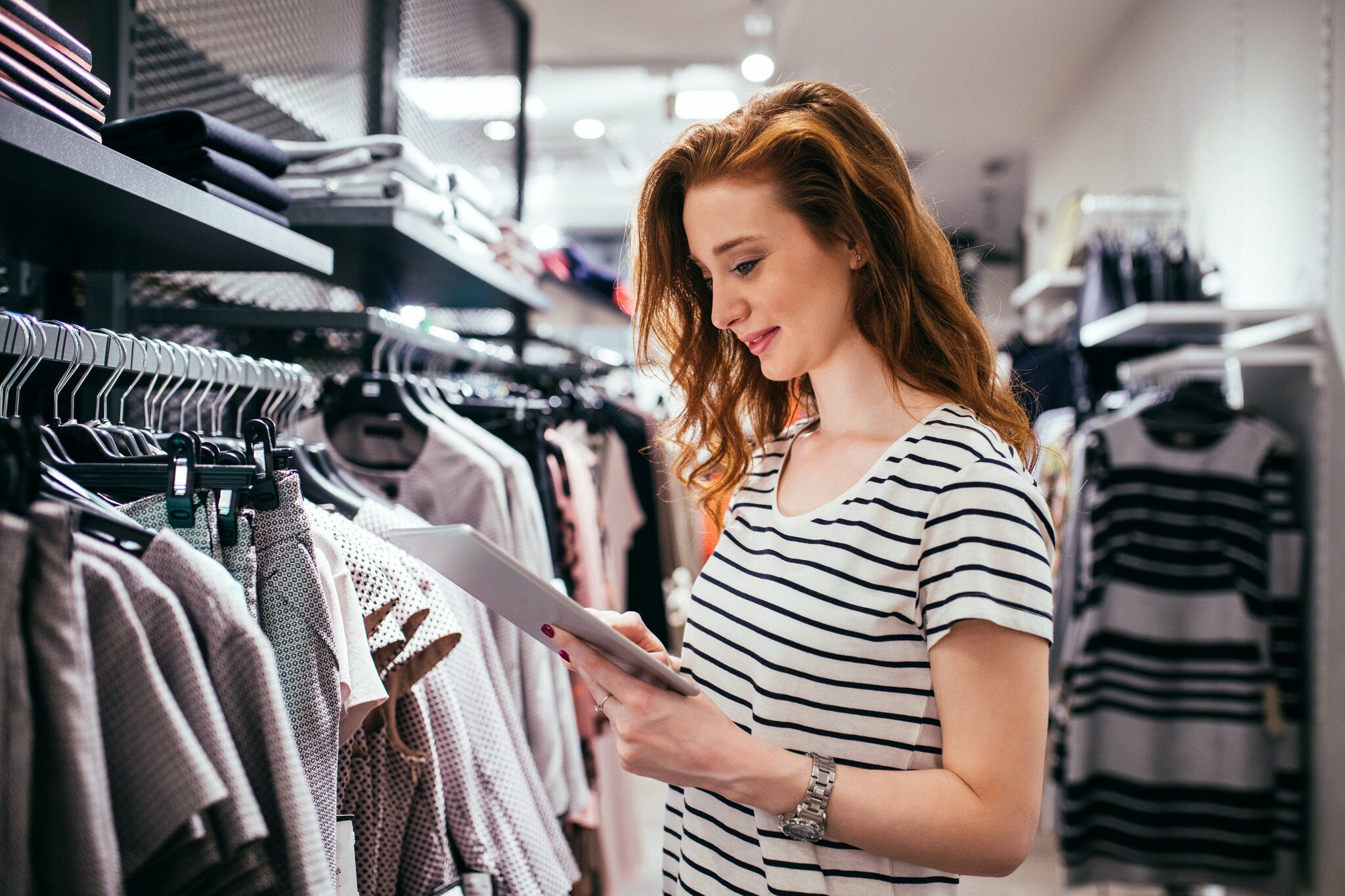 Woman in Shop